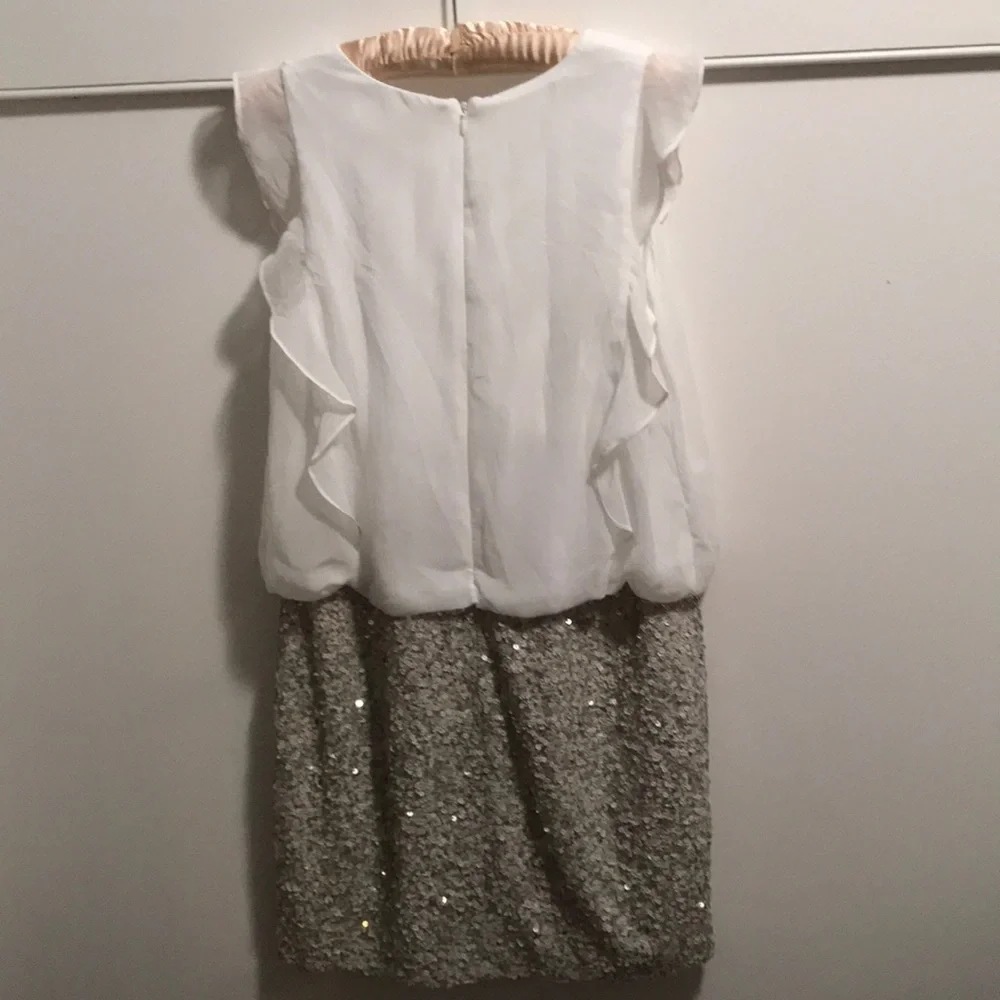 New Aidan Mattox blouson cocktail dress sz 10